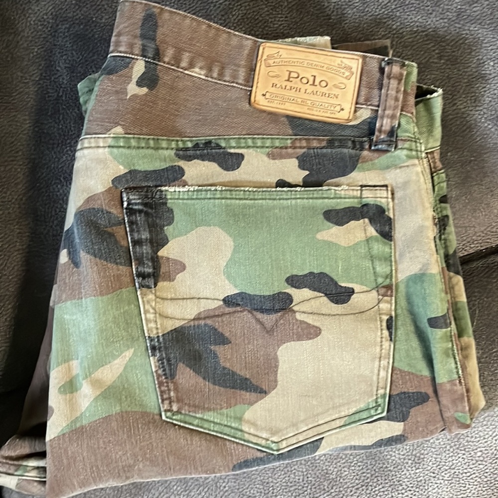 Camo 36x34 Polo Pants